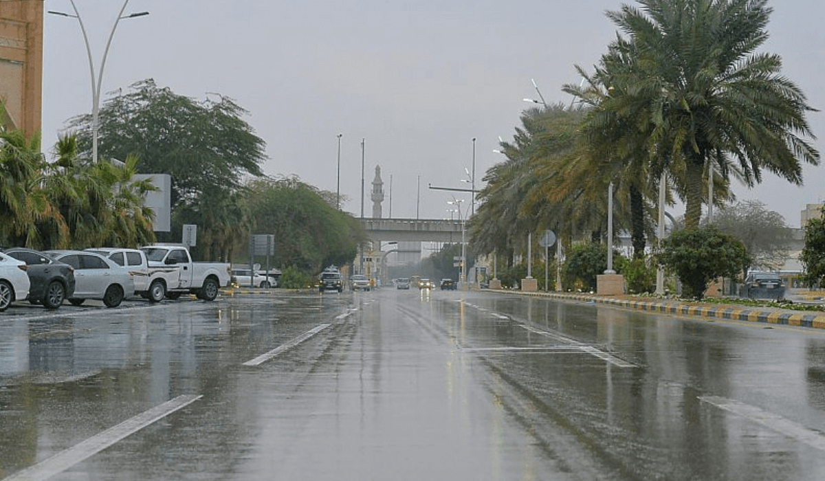 أمطار رعدية في السعودية