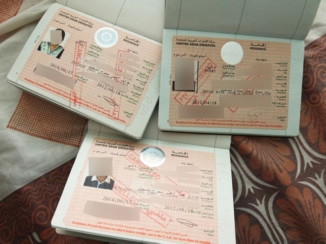تأشيرة العمل في الإمارات